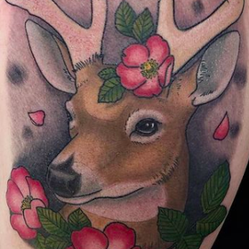 Tattoos - Deer - 142487
